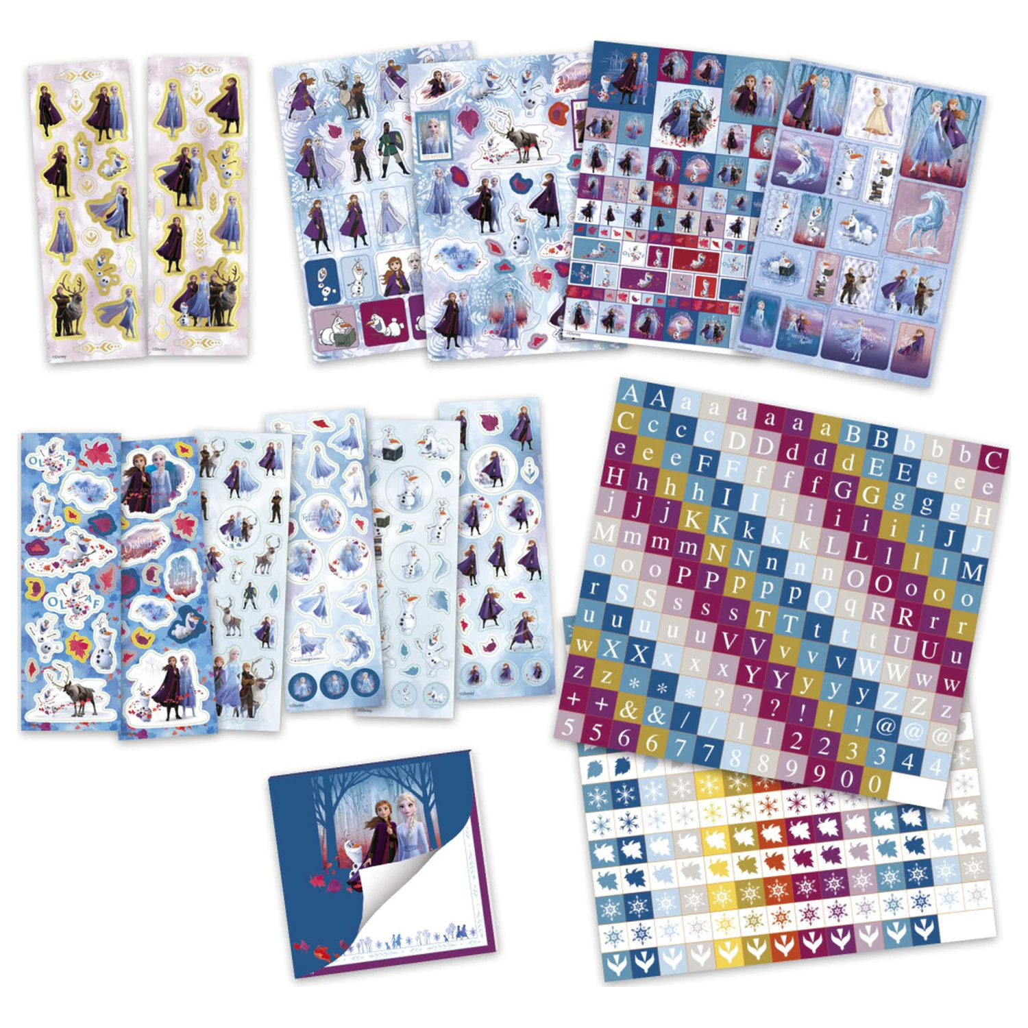 Disney Frozen Destiny Sada samolepek 500 kusů fotografii produktu