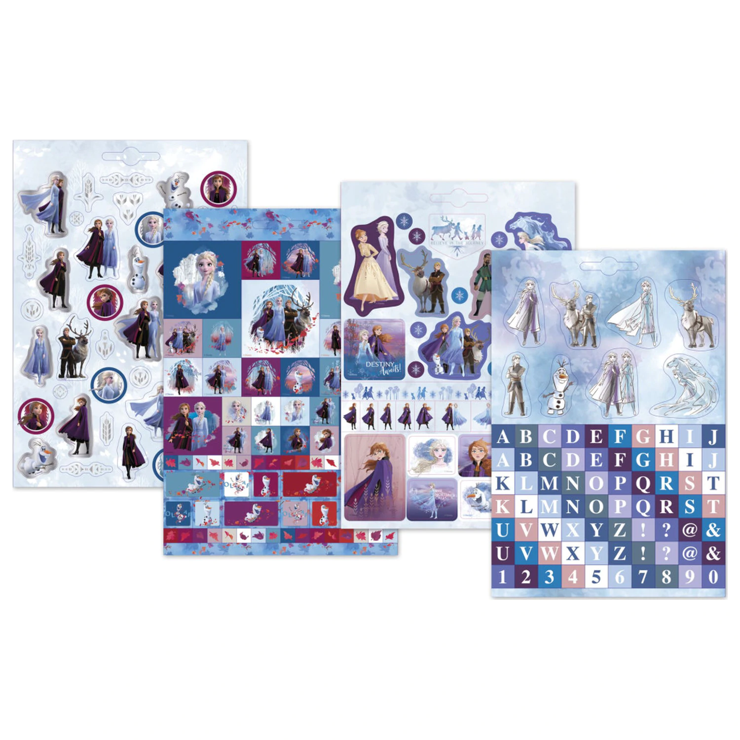 Disney Frozen Destiny sada samolepek fotografii produktu