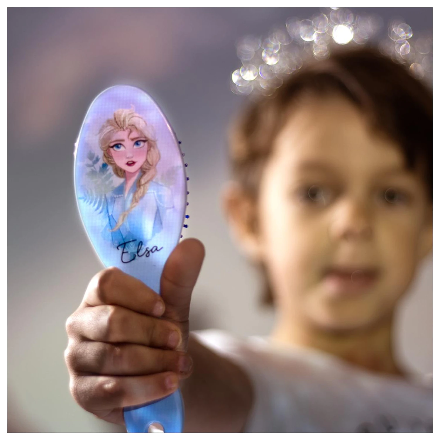 Disney Frozen Elsa kartáč na vlasy, hřeben 21 cm fotografii produktu