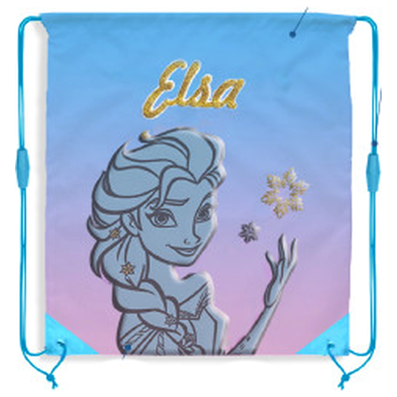 Disney Frozen Elsa sportovní taška, stahovací taška 37 cm fotografii produktu