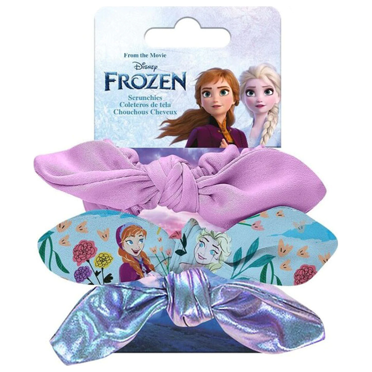 Disney Frozen Enchanted sada 3 gumiček do vlasů fotografii produktu