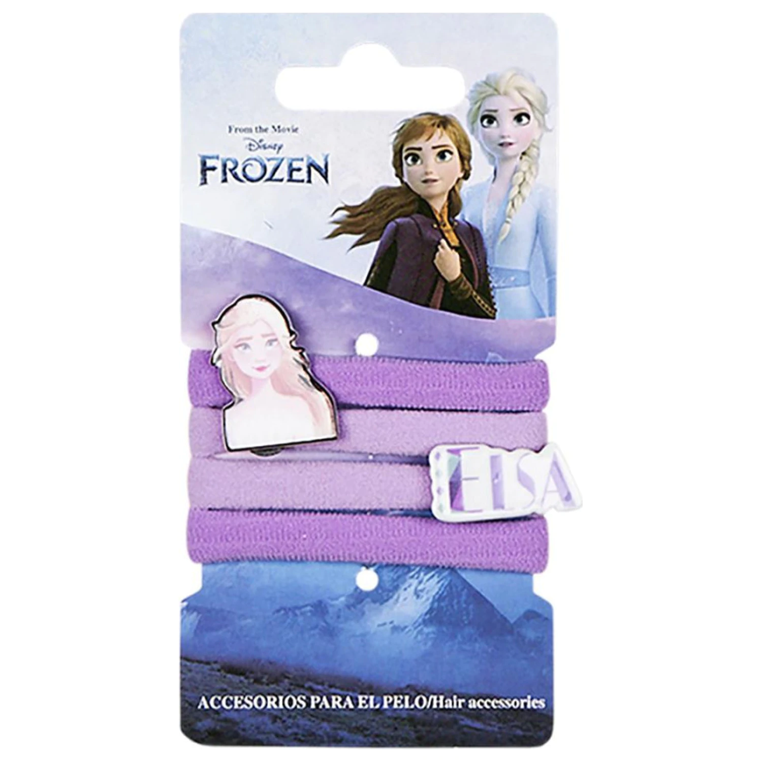 Disney Frozen Frosty Sada 4 kusů gumiček do vlasů fotografii produktu