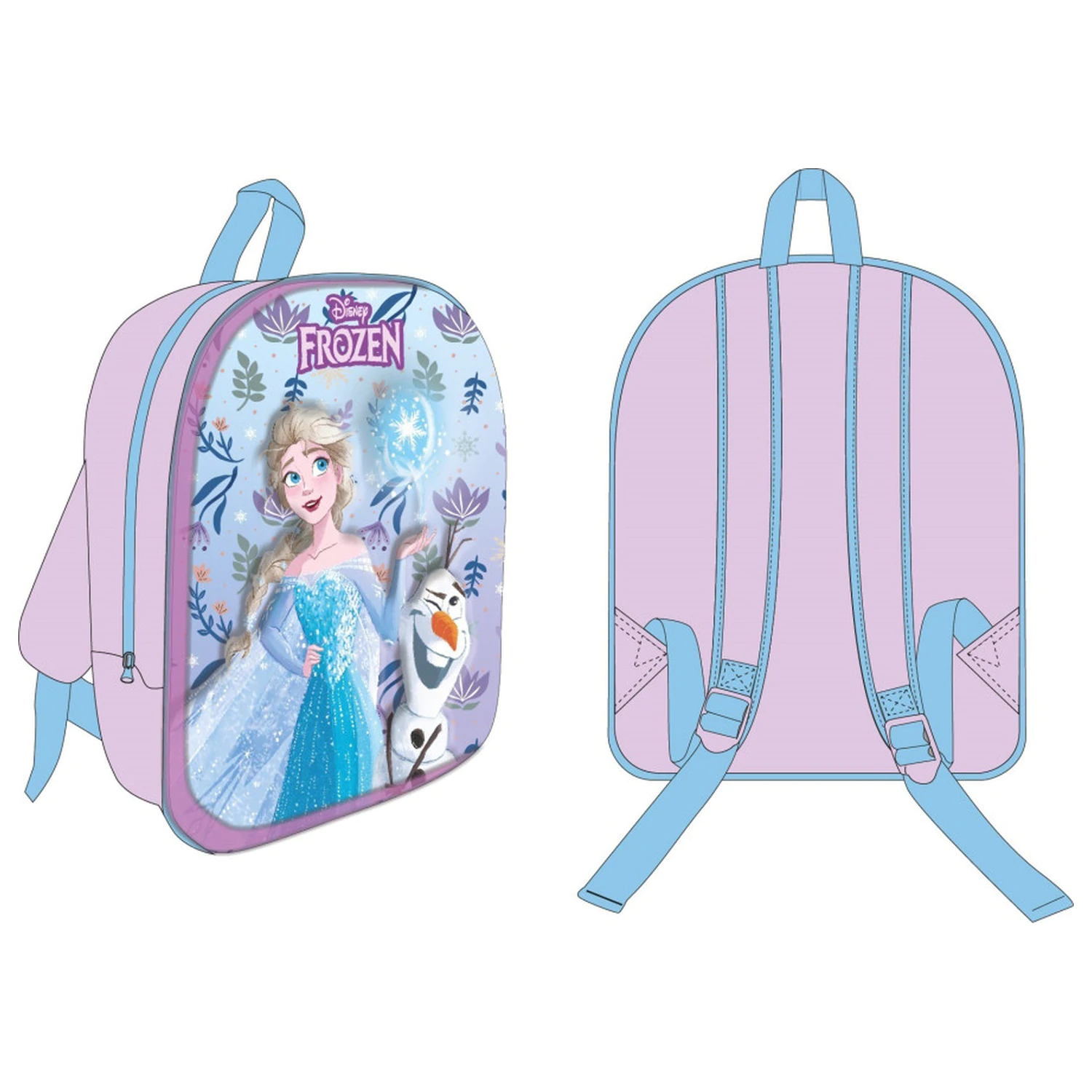 Disney Frozen Glamour 3D batoh, taška 30 cm fotografii produktu
