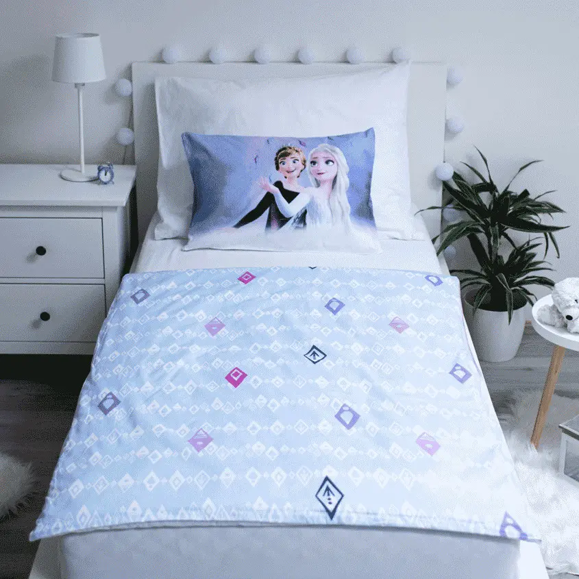 Disney Frozen Dětská přikrývka 100x135 cm, povlak na polštář 40x60 cm fotografii produktu