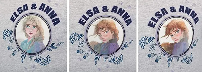 Dětská mikina Disney Frozen s holografickým potiskem fotografii produktu