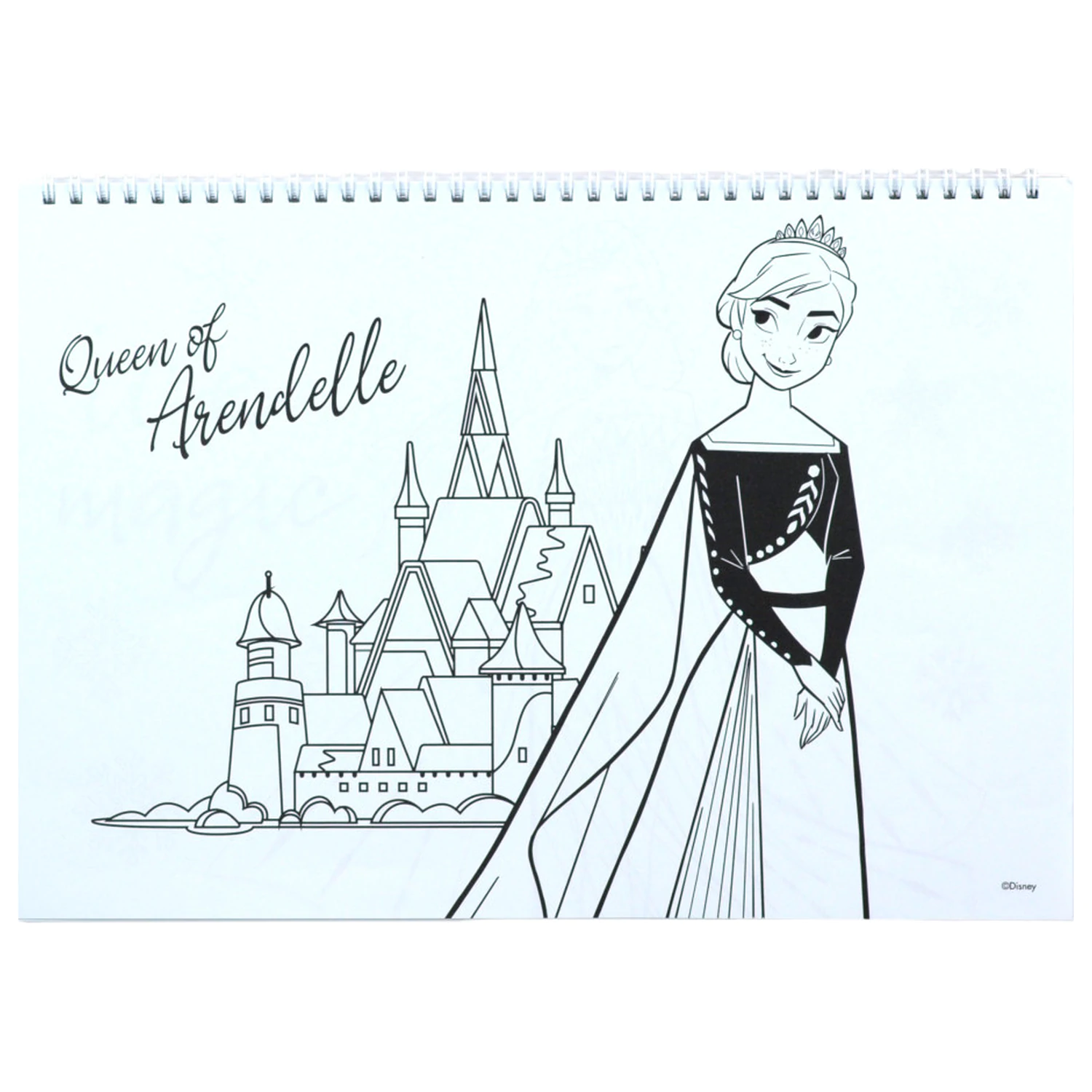 Disney Frozen Heart A/4 spirálový skicák 40 listů se samolepkami fotografii produktu