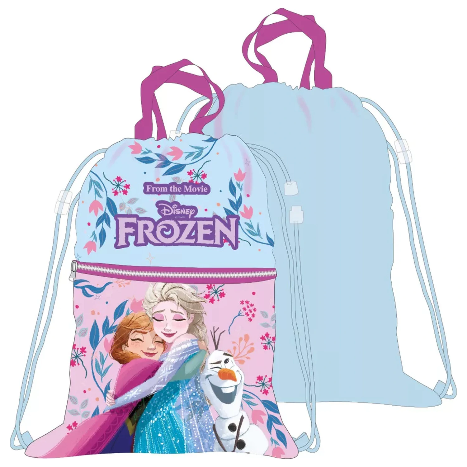 Disney Frozen Hug Deluxe sportovní taška, taška na tělocvičnu 45 cm fotografii produktu