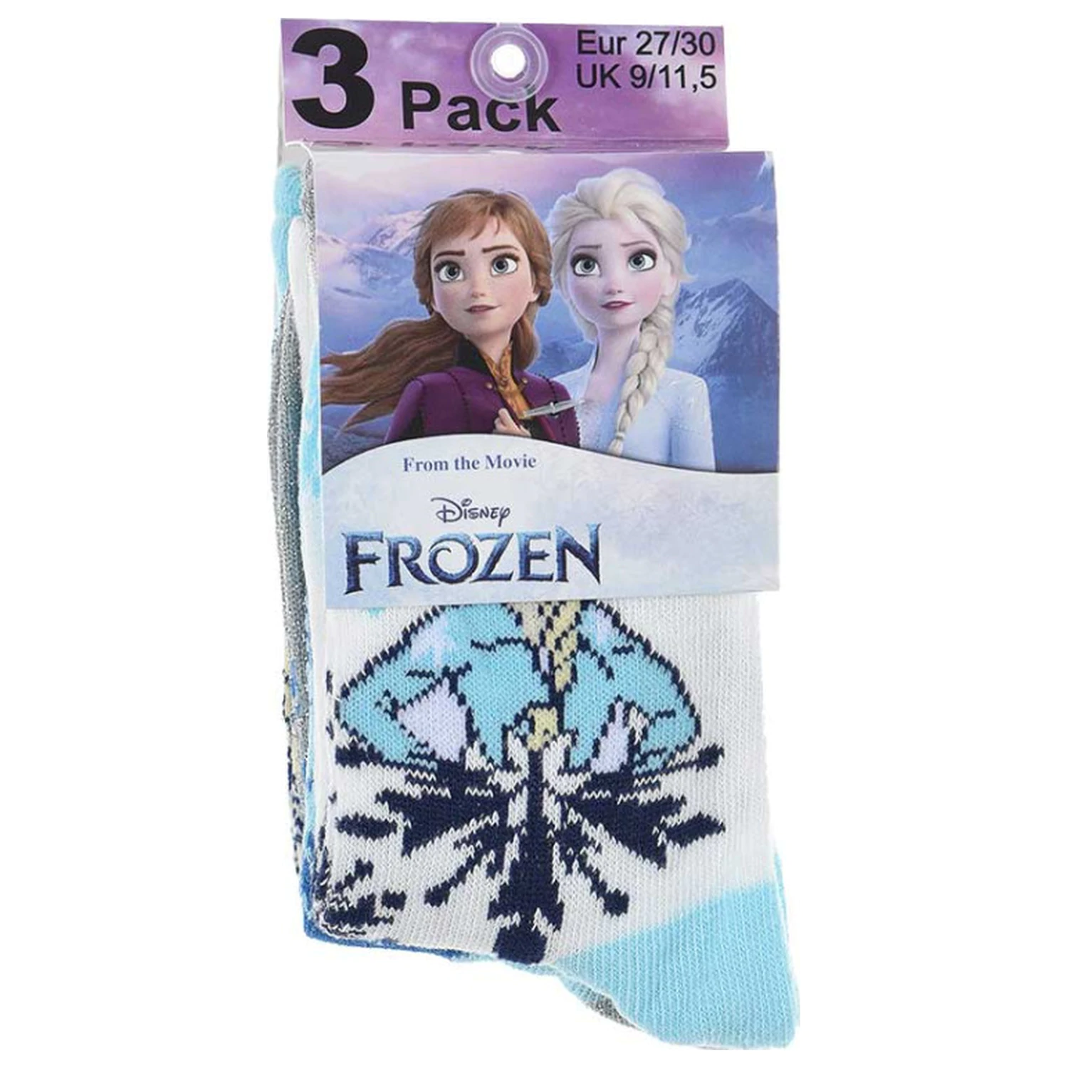 Disney Frozen Ice Kingdom dětské ponožky 31/34 fotografii produktu