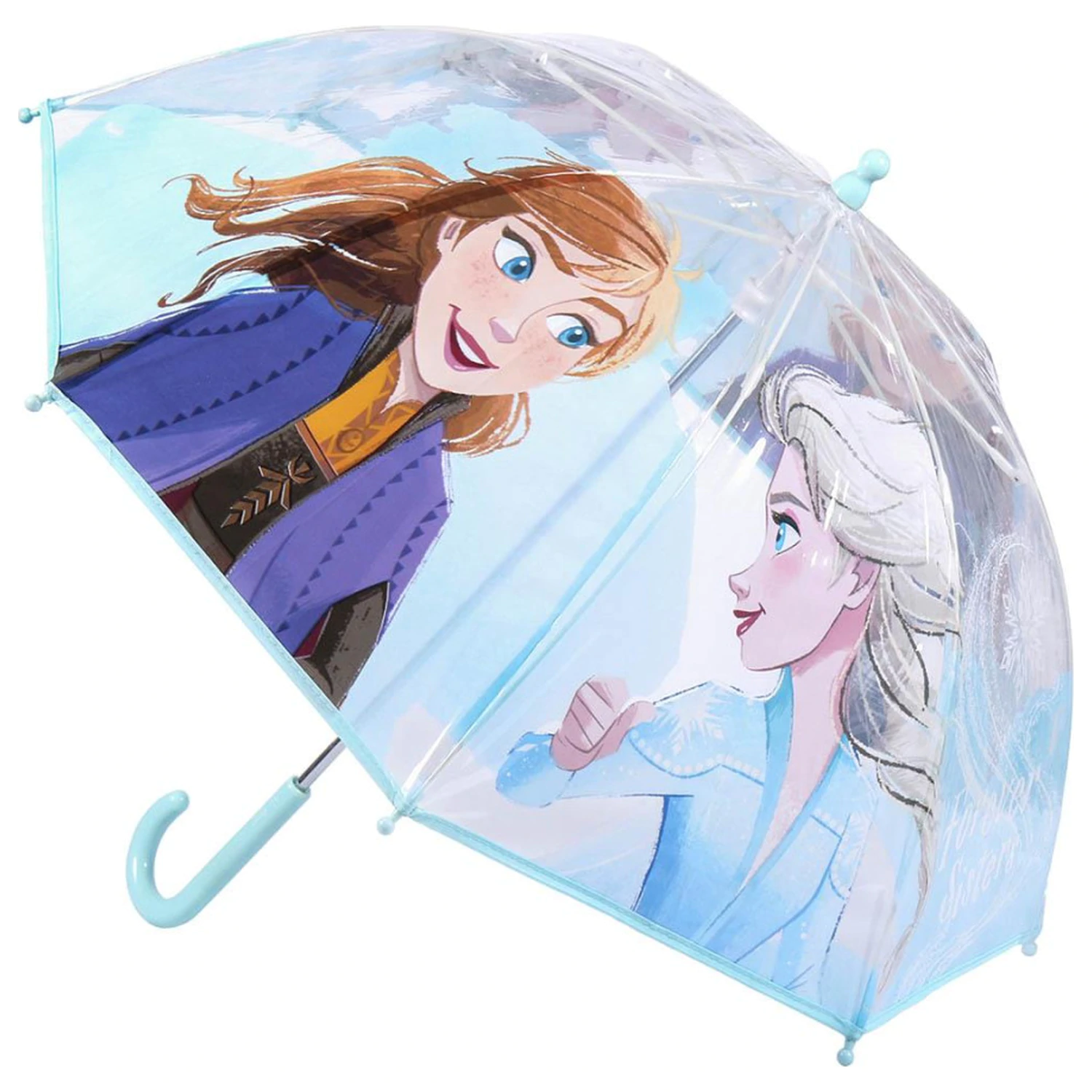 Disney Frozen Icy Drizzle Dětský průhledný deštník Ø71 cm fotografii produktu