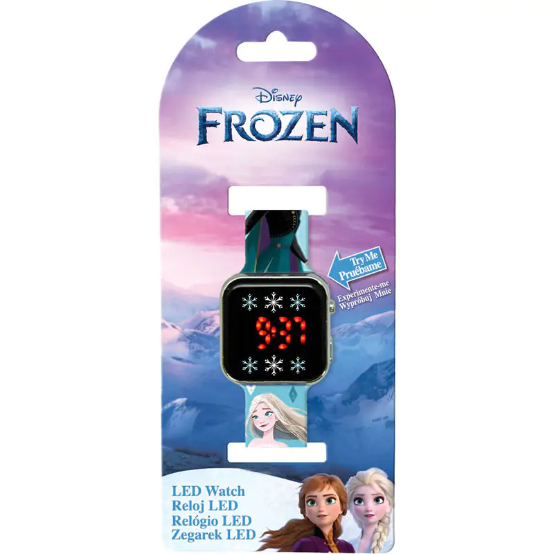 Disney Frozen II led hodinky fotografii produktu