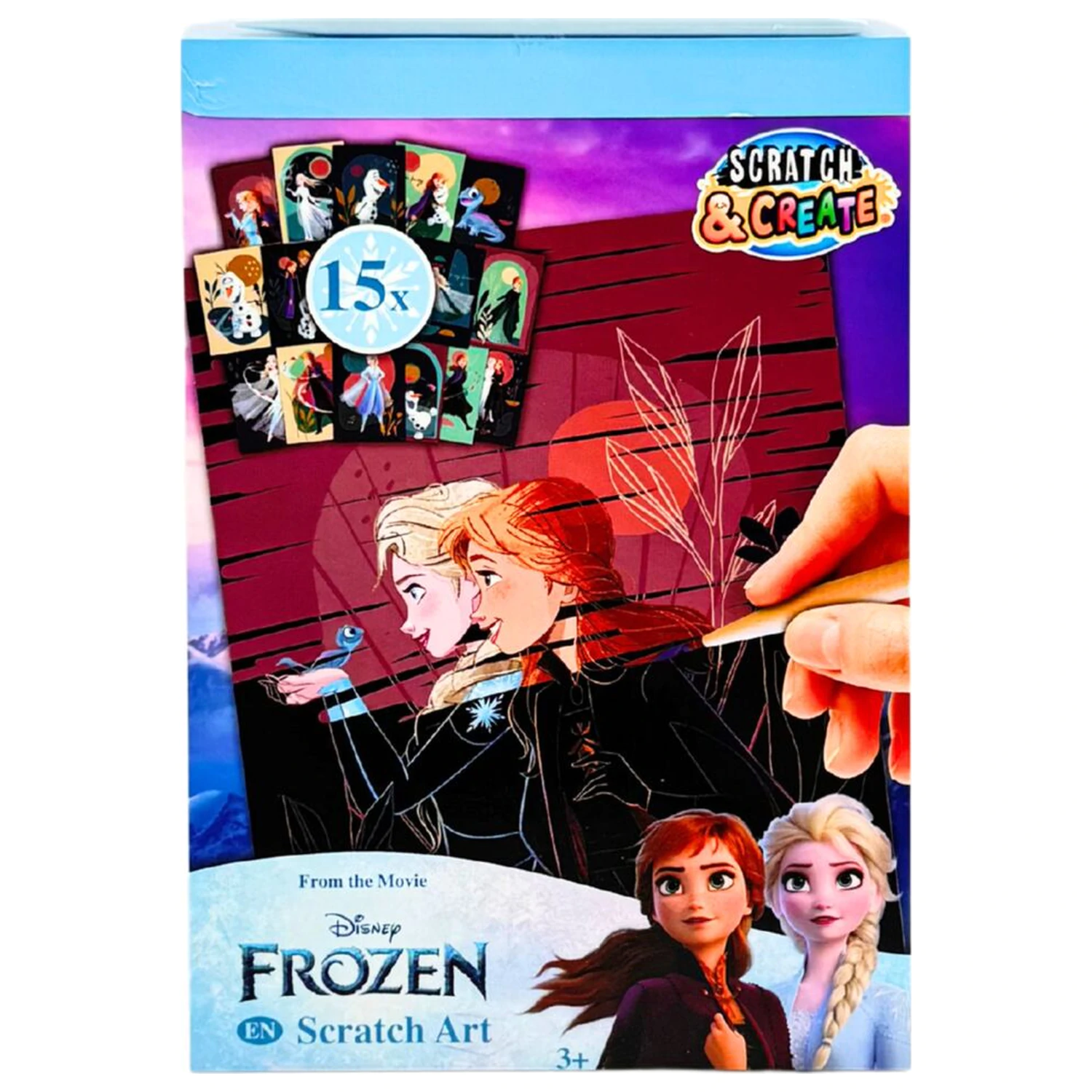 Disney Frozen sada na škrábání fotografii produktu