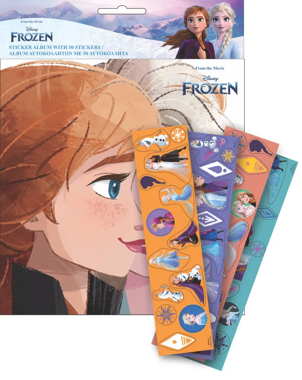 Disney Frozen Album na samolepky s 50 samolepkami fotografii produktu
