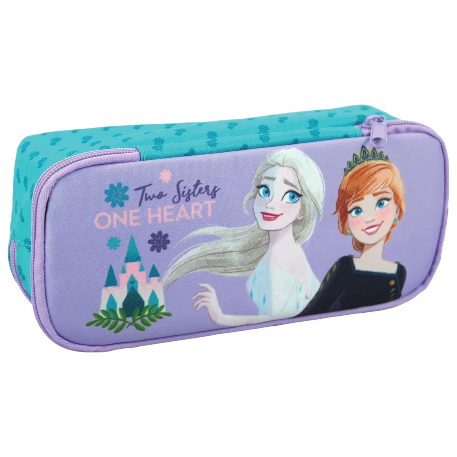 Disney Frozen Modern Magic dvoukomorový penál 26 cm fotografii produktu