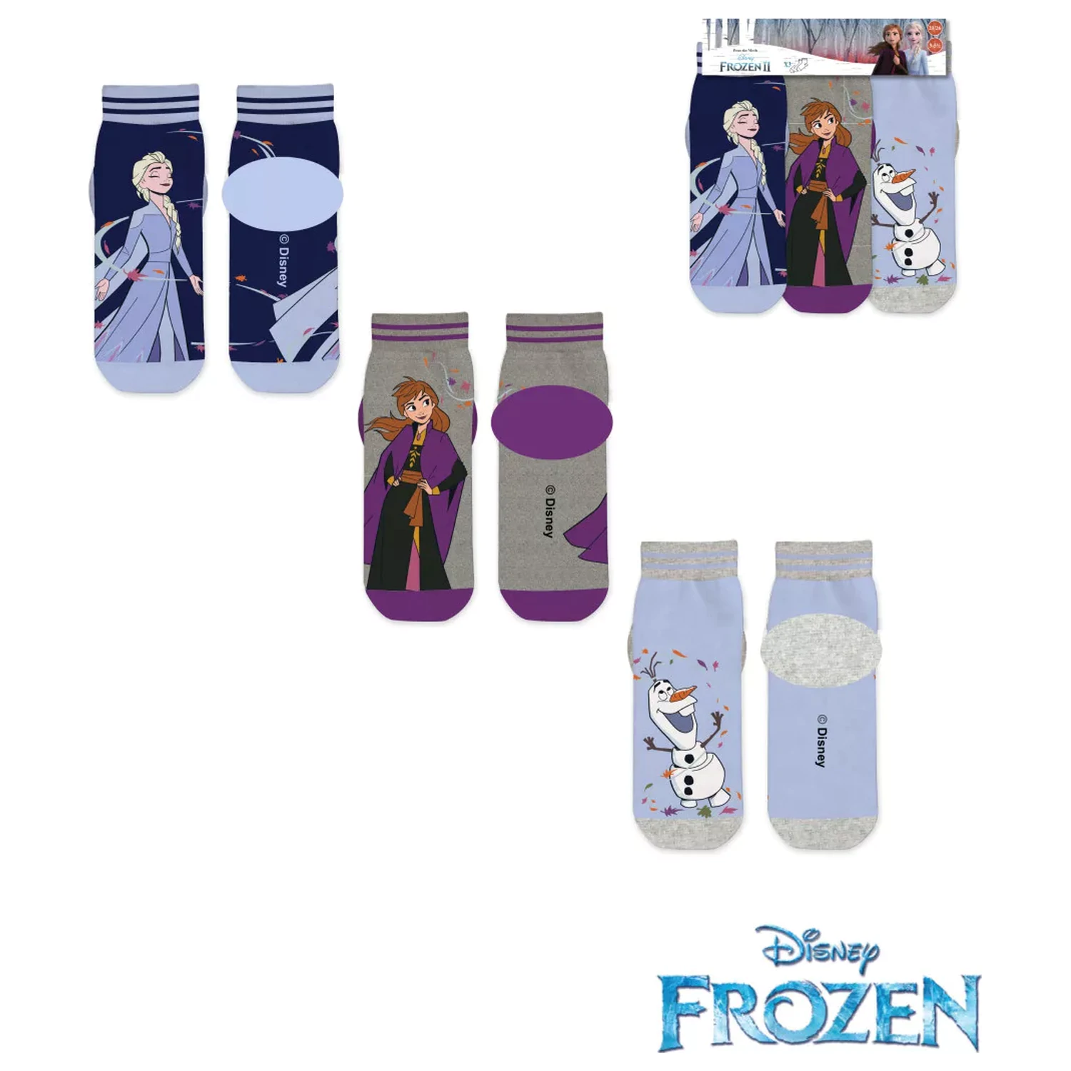 Disney Frozen Mythic dětské tajné ponožky 31/34 fotografii produktu
