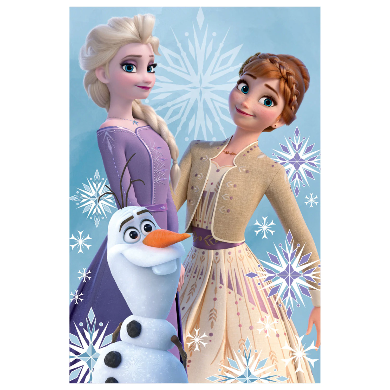 Disney Frozen Olaf a Sisters fleecová deka 100x150cm fotografii produktu