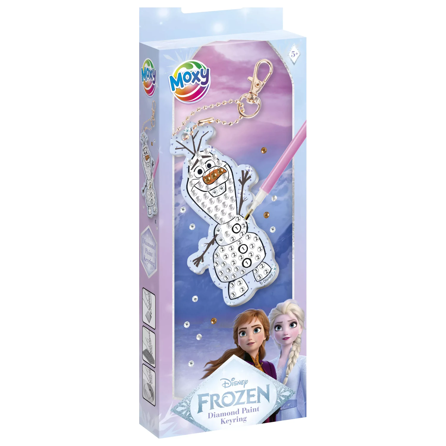 Disney Frozen Olaf Diamond Painting Sada klíčenek fotografii produktu