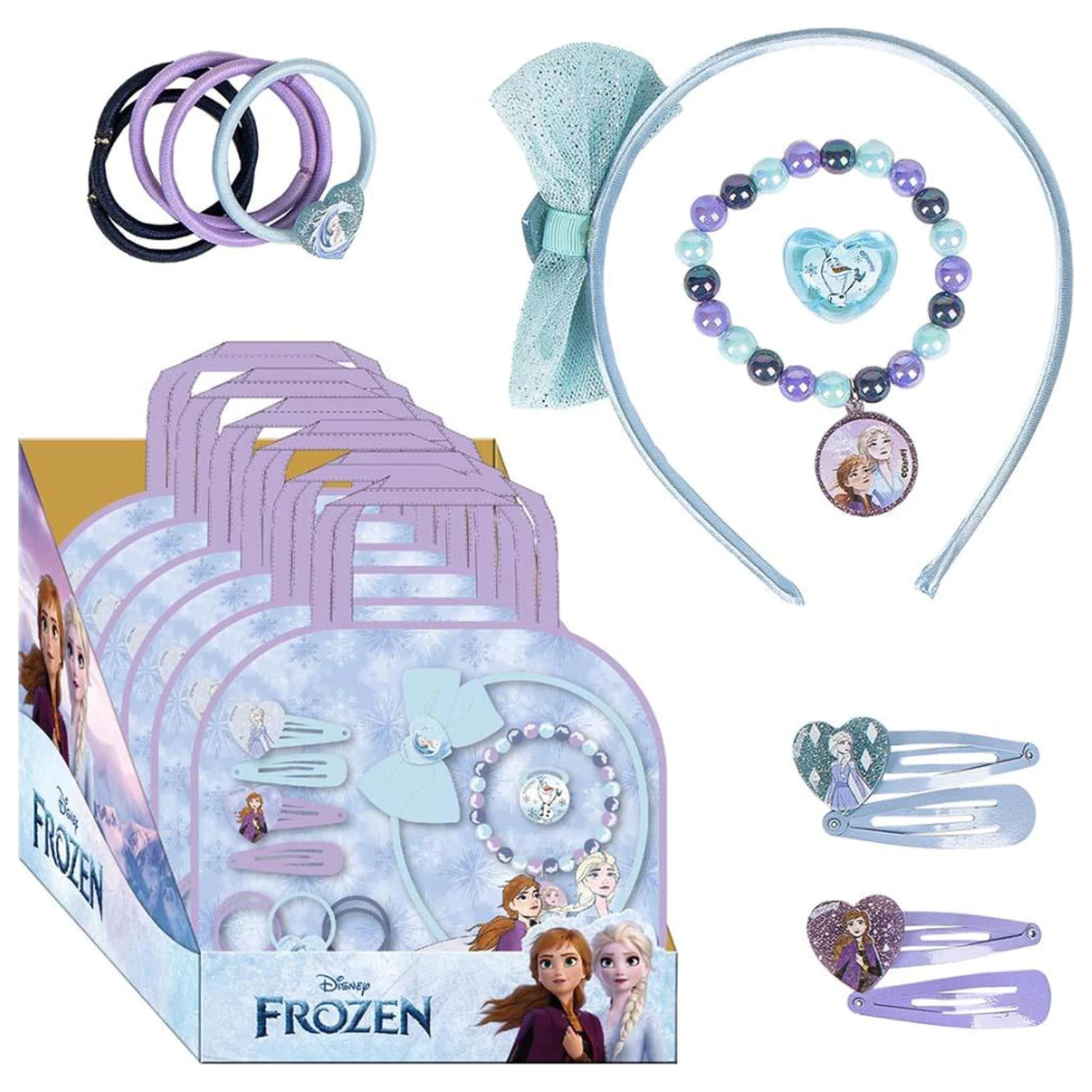 Disney Frozen Cestovní sada vlasových doplňků fotografii produktu