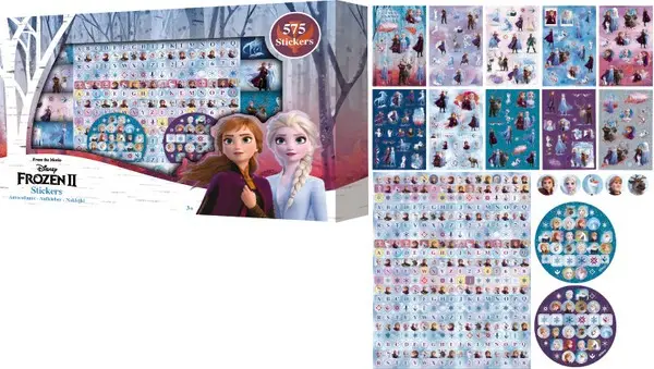 Disney Frozen Obří sada samolepek 575 kusů fotografii produktu