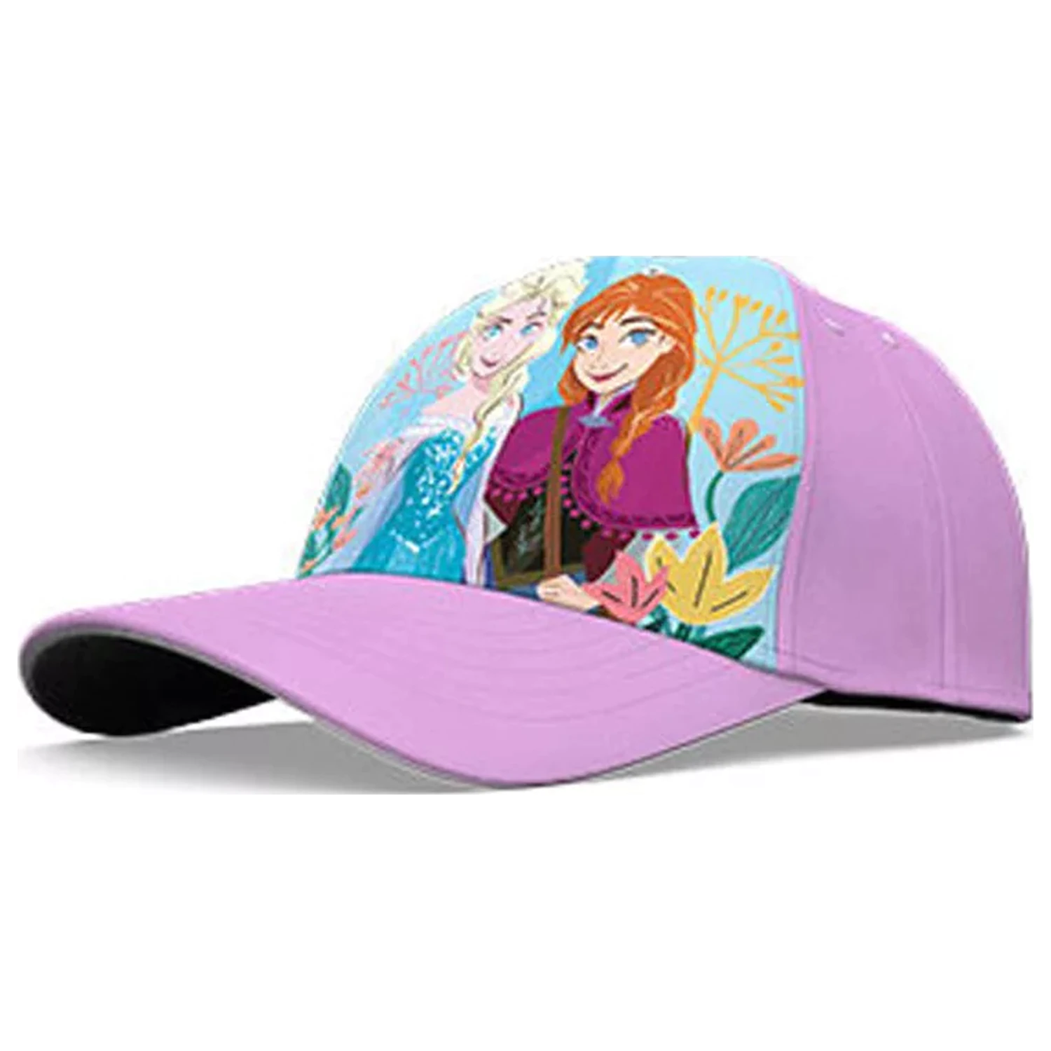 Disney Frozen Purple Flowers dětská kšiltovka 52 cm fotografii produktu