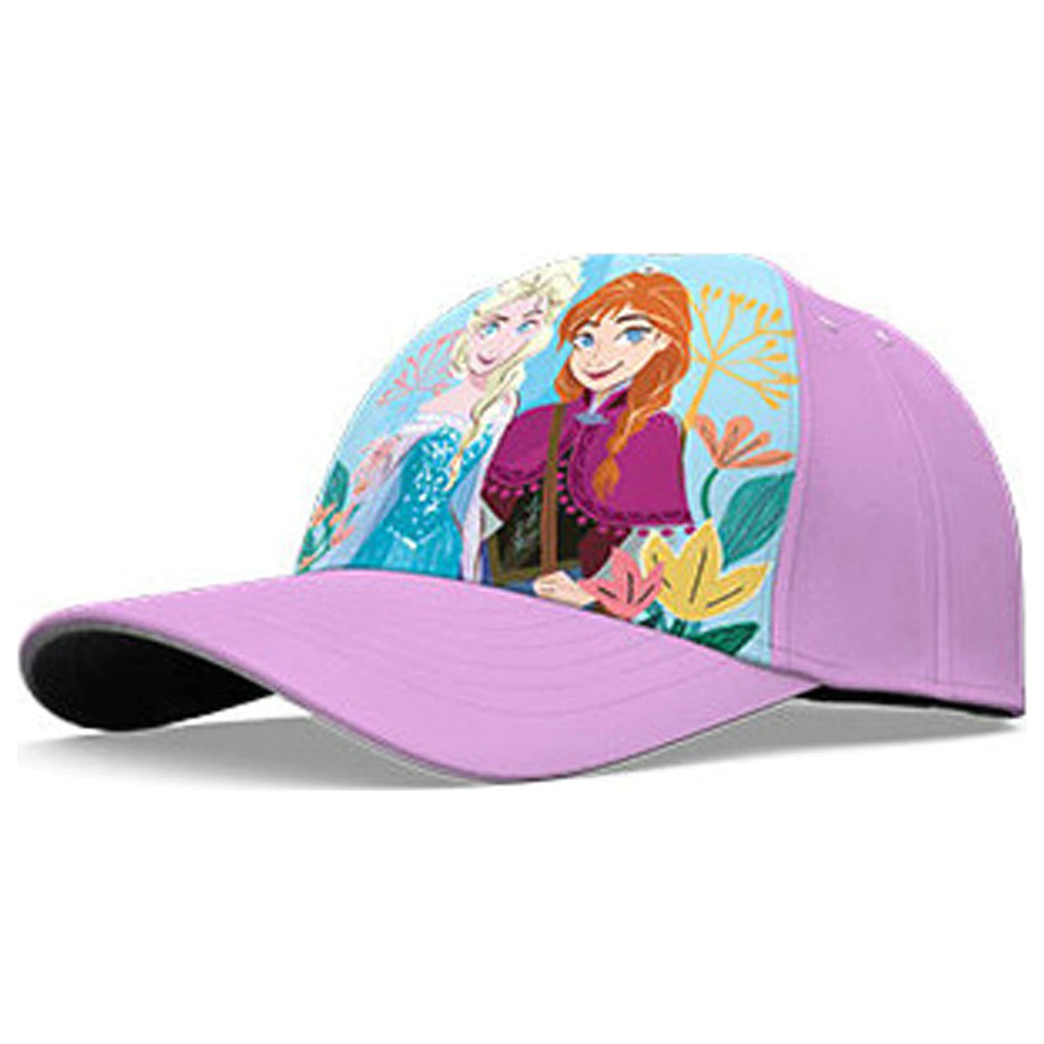 Disney Frozen Purple Flowers dětská kšiltovka 54 cm fotografii produktu