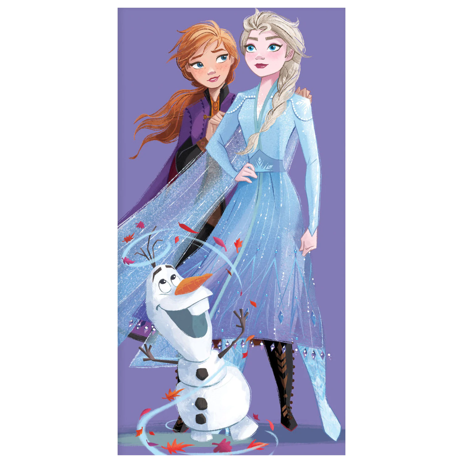 Disney Frozen Fialový ručník fotografii produktu