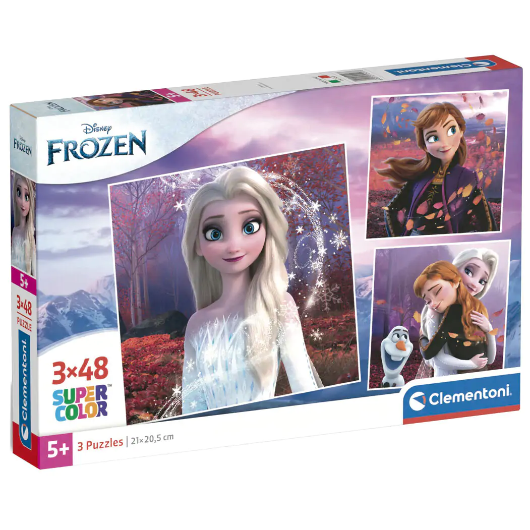 Disney Frozen puzzle 3x48 dílků fotografii produktu
