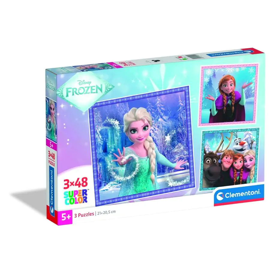 Disney Frozen puzzle 3x48 dílků fotografii produktu