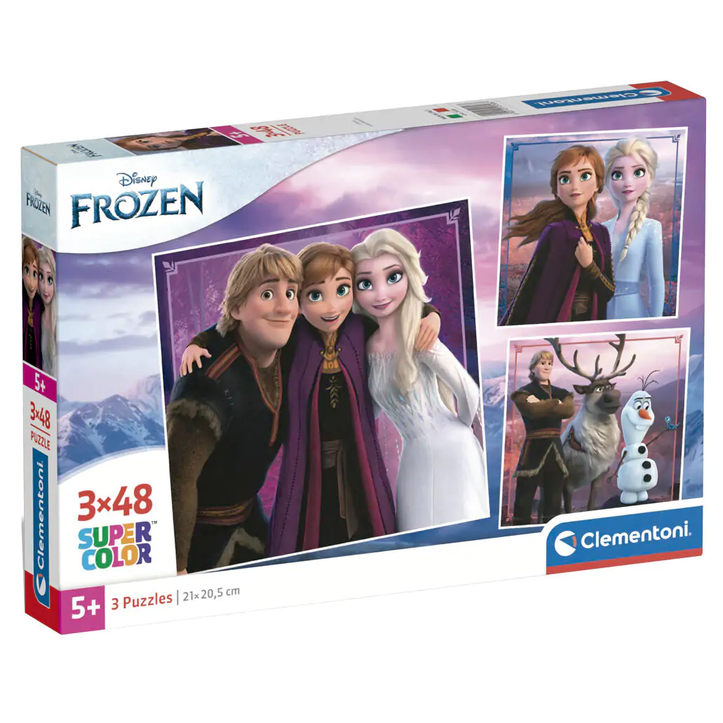 Disney Frozen puzzle 3x48 dílků fotografii produktu