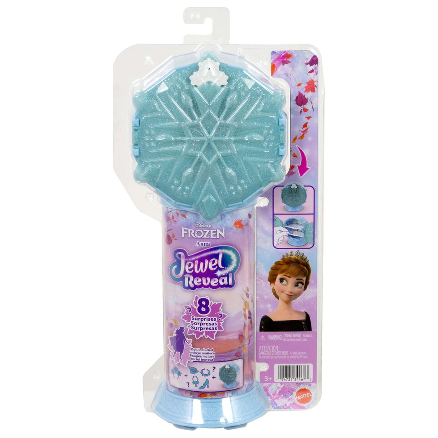 Disney Frozen panenka Reveal Anna fotografii produktu