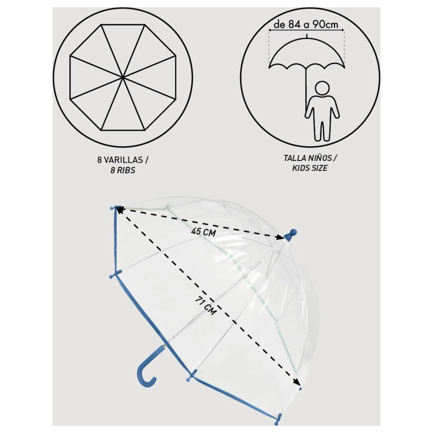 Disney Frozen Sisterhood Průhledný deštník fotografii produktu