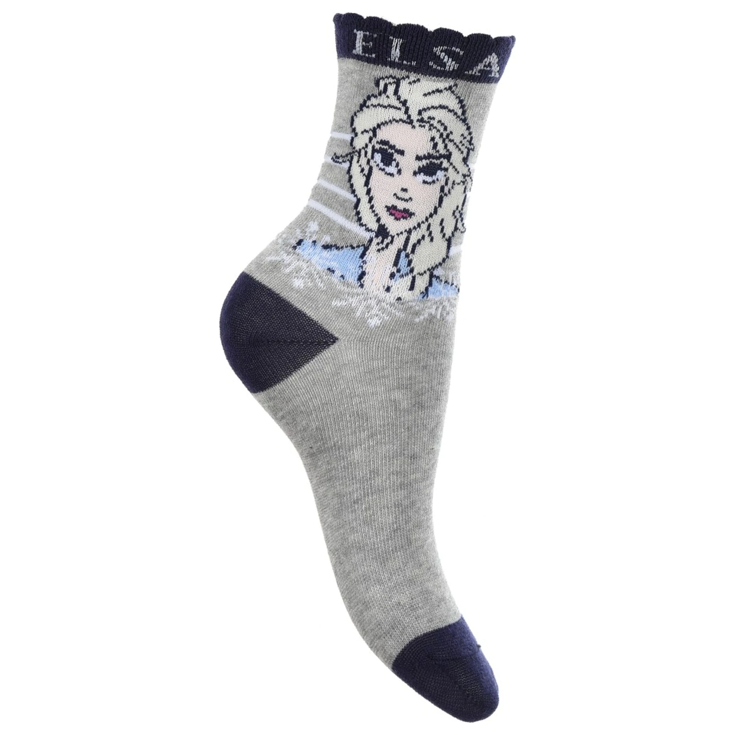 Disney Frozen Sisters šedé dětské ponožky 31/34 fotografii produktu