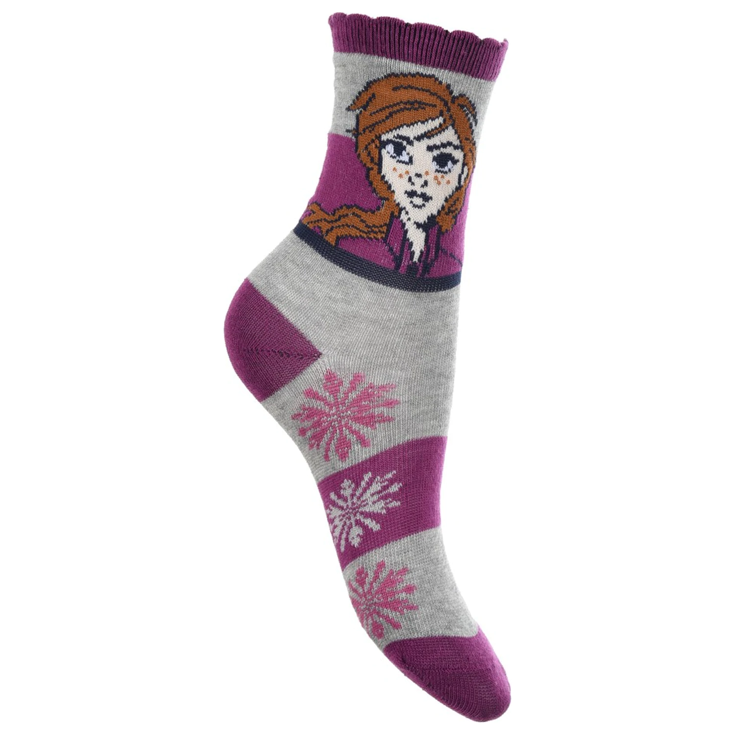 Disney Frozen Sisters šedé dětské ponožky 31/34 fotografii produktu