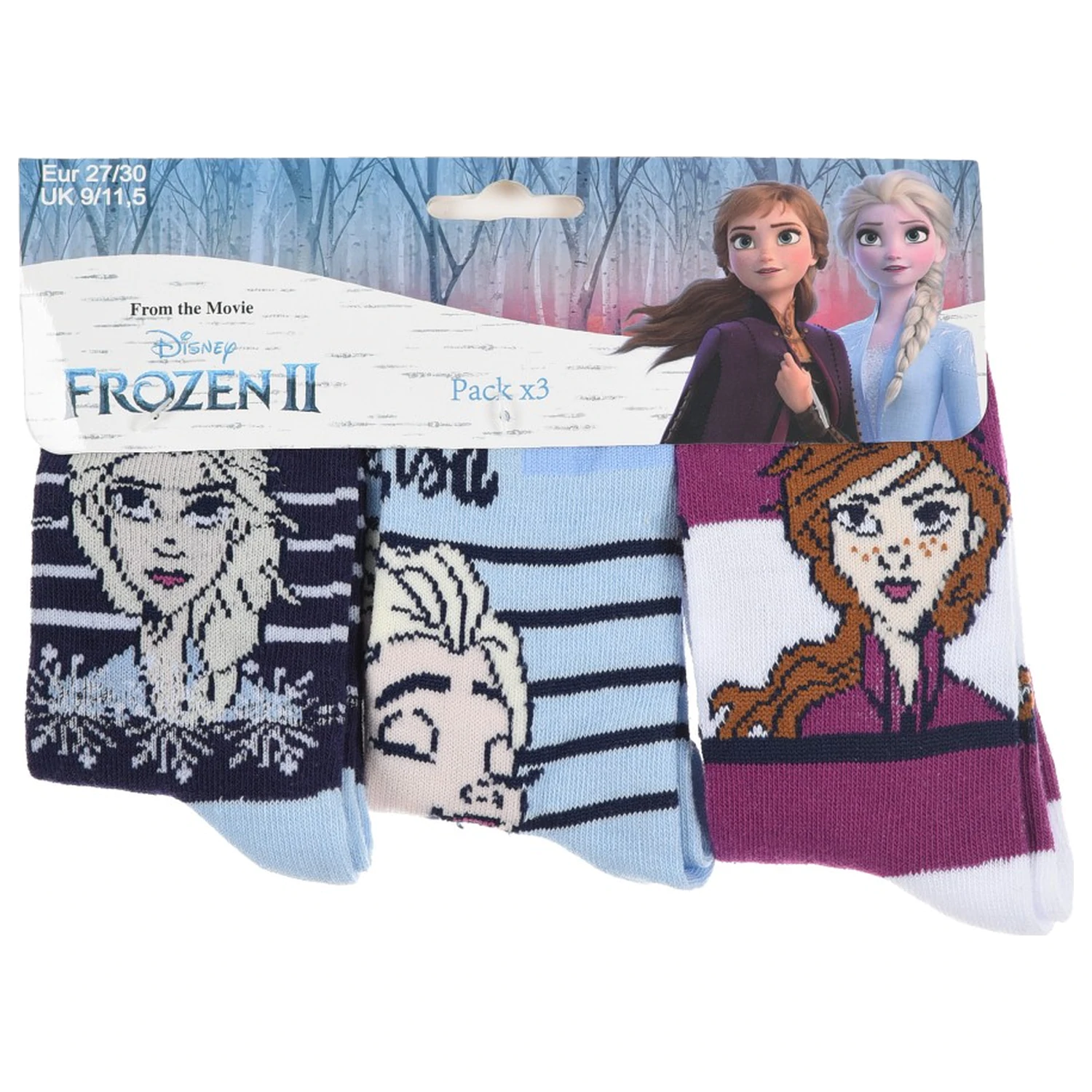 Disney Frozen Sisters dětské ponožky 31/34 fotografii produktu