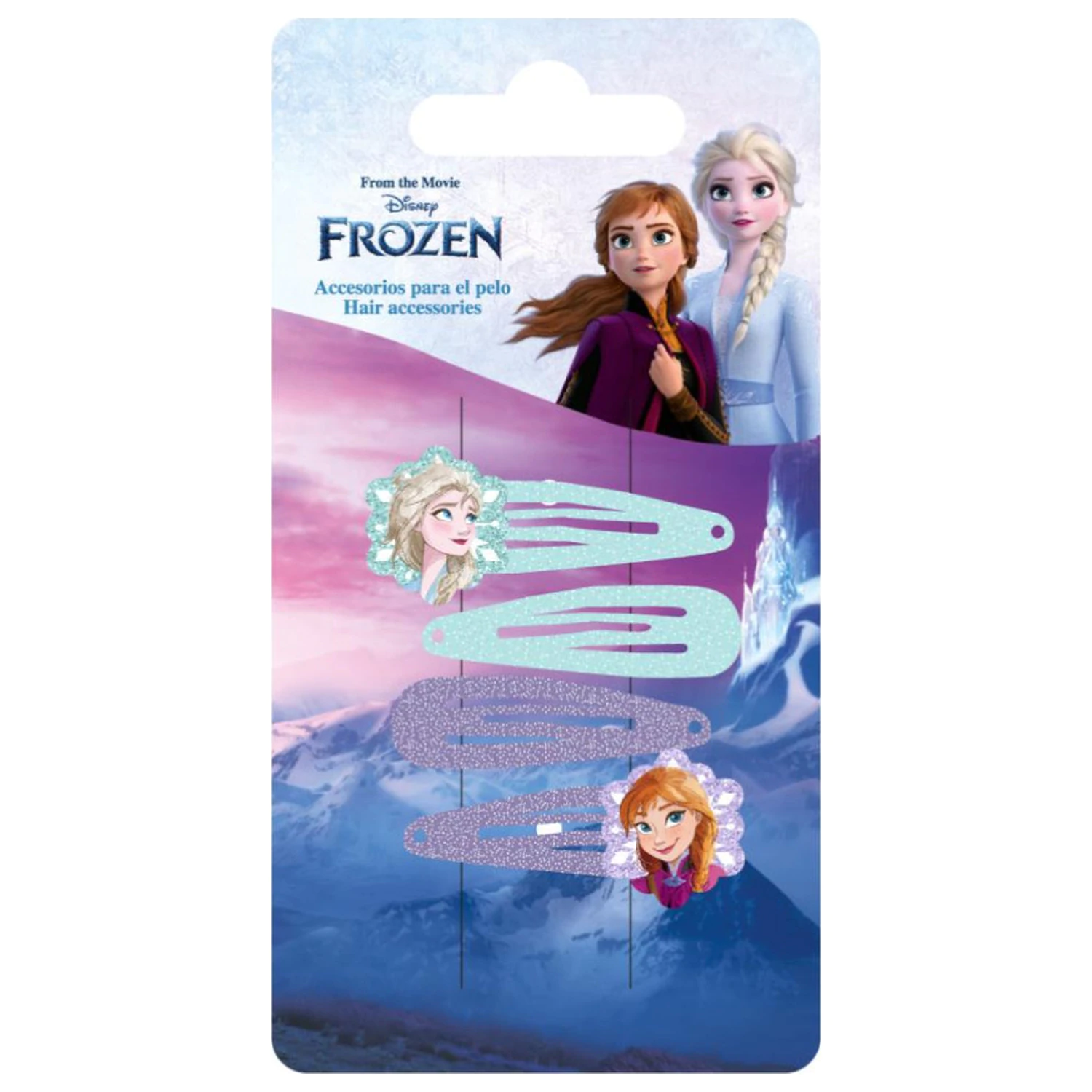 Disney Frozen Sponky do vlasů Vločky Set 4 ks fotografii produktu