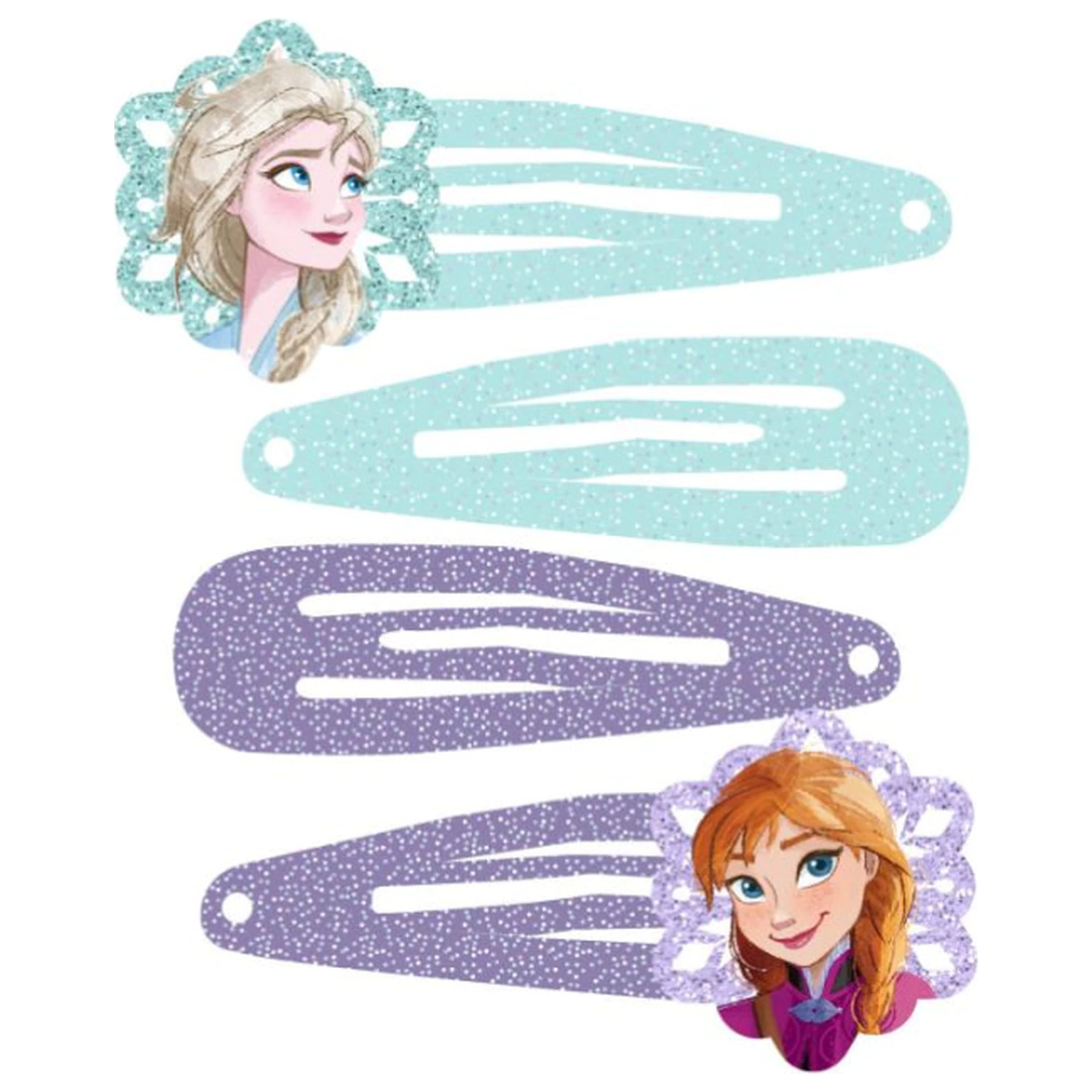 Disney Frozen Sponky do vlasů Vločky Set 4 ks fotografii produktu