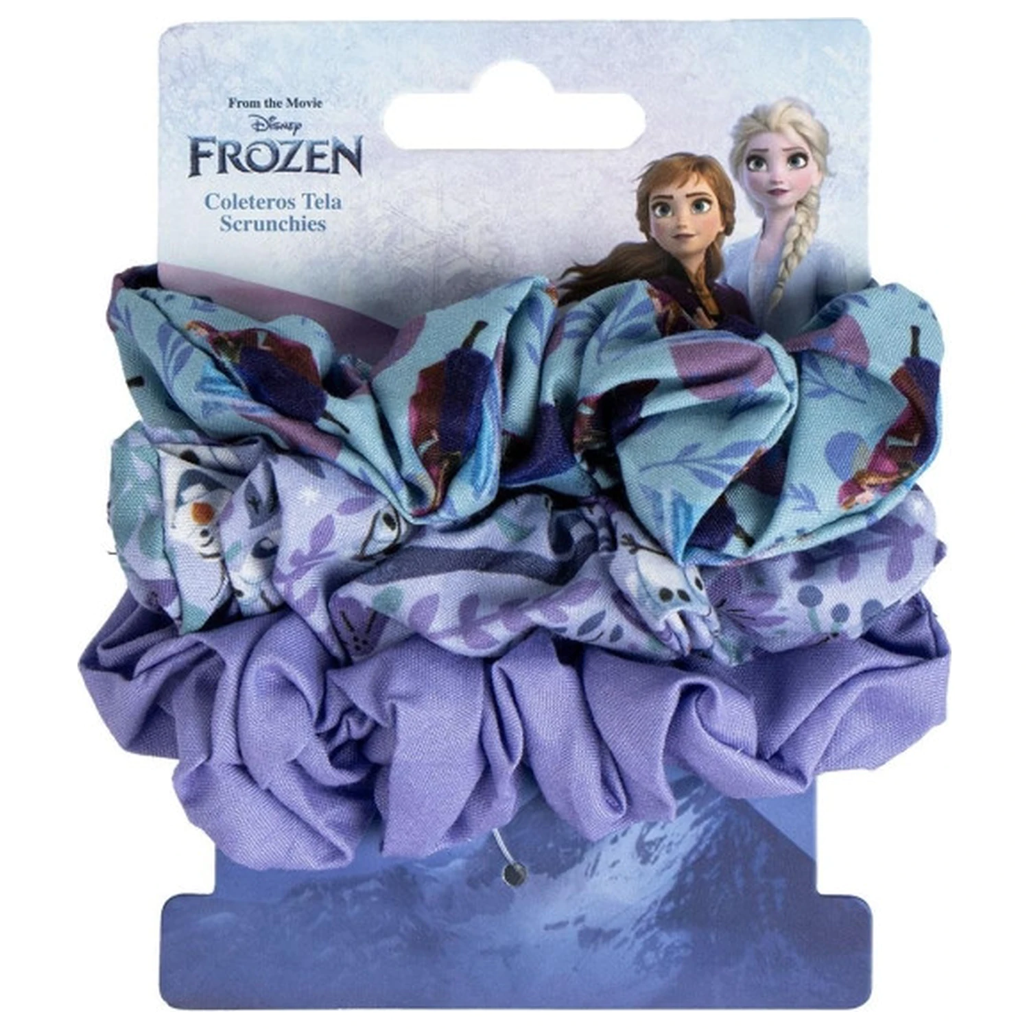 Disney Frozen Sněhové vločky sada 3 gumiček do vlasů fotografii produktu