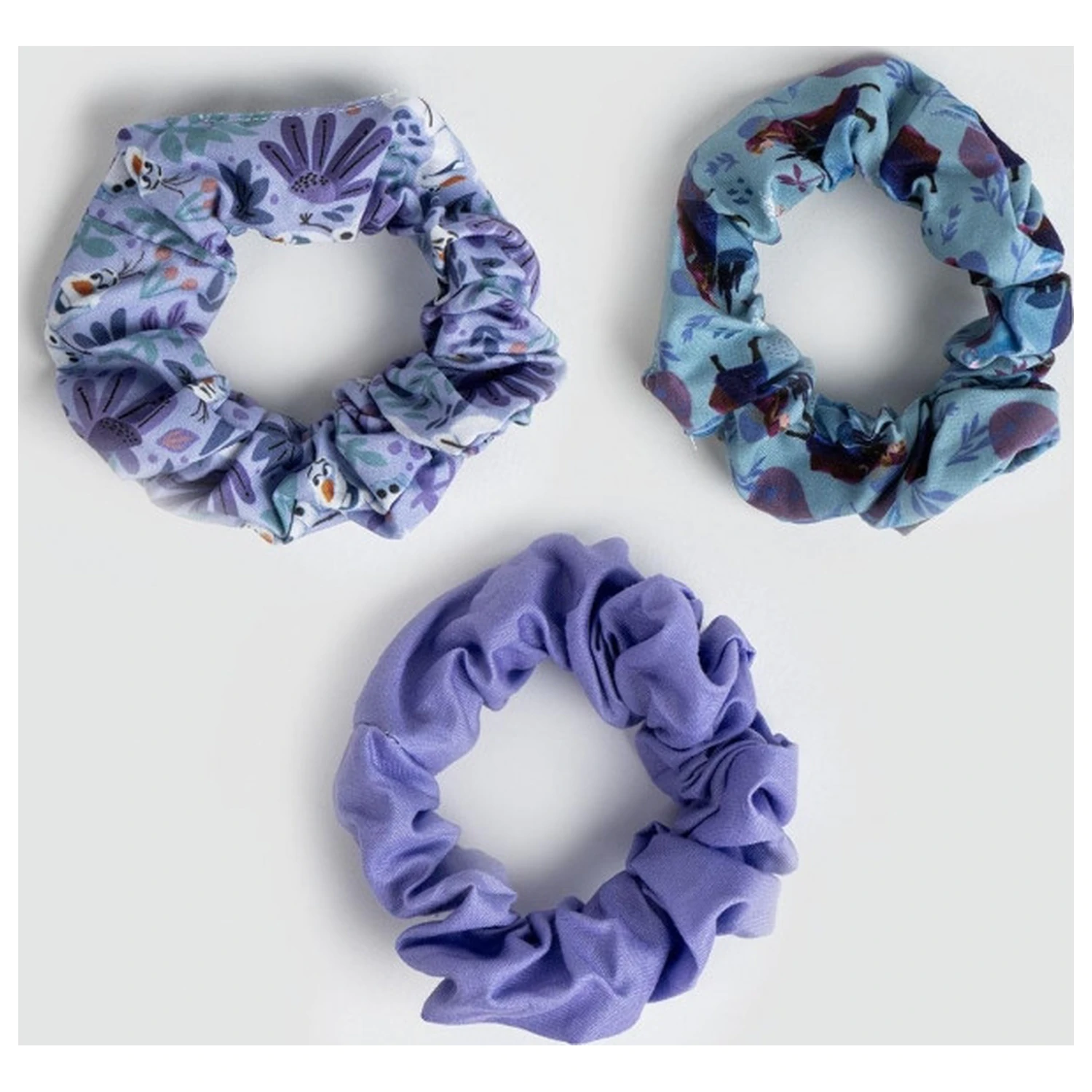 Disney Frozen Sněhové vločky sada 3 gumiček do vlasů fotografii produktu