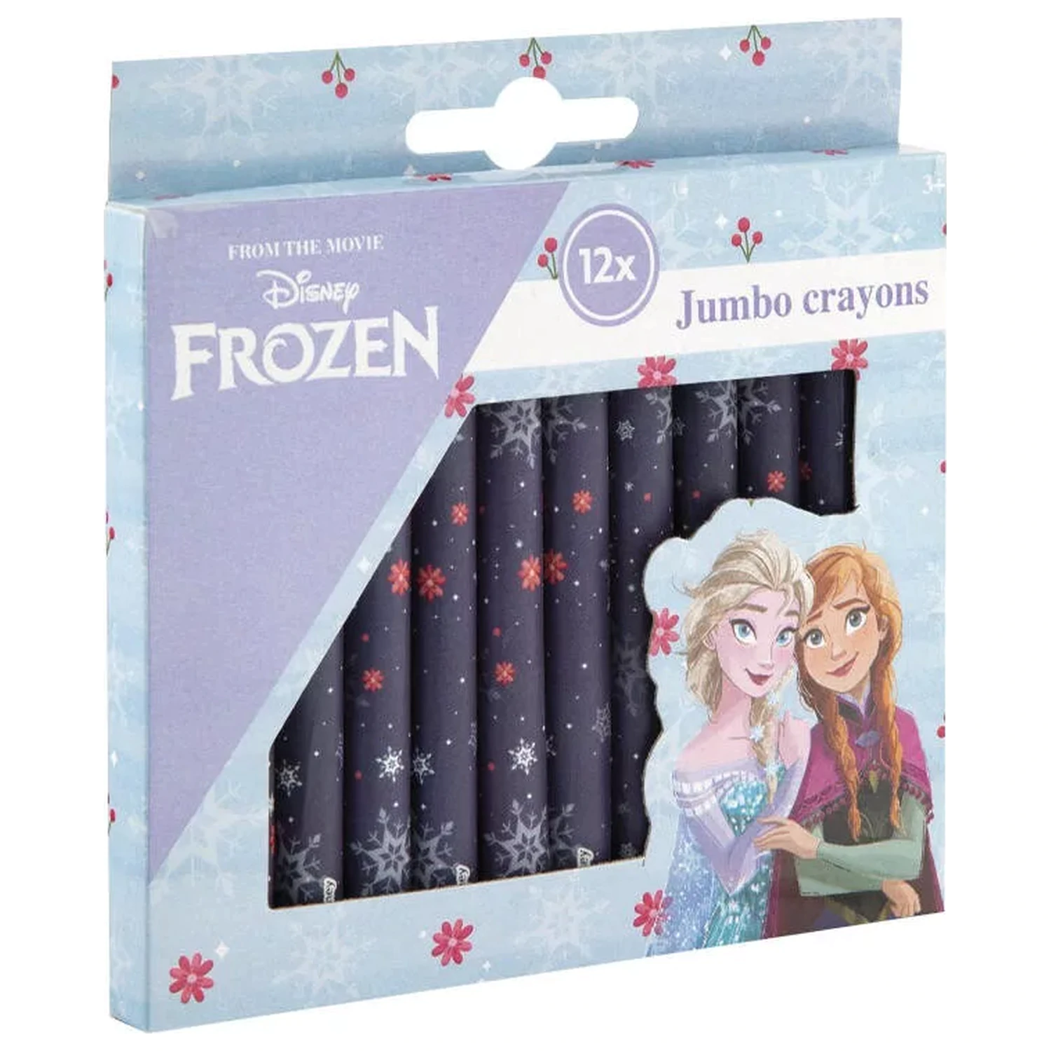 Disney Frozen Sněhové vločky Voskové pastelky 12 ks fotografii produktu