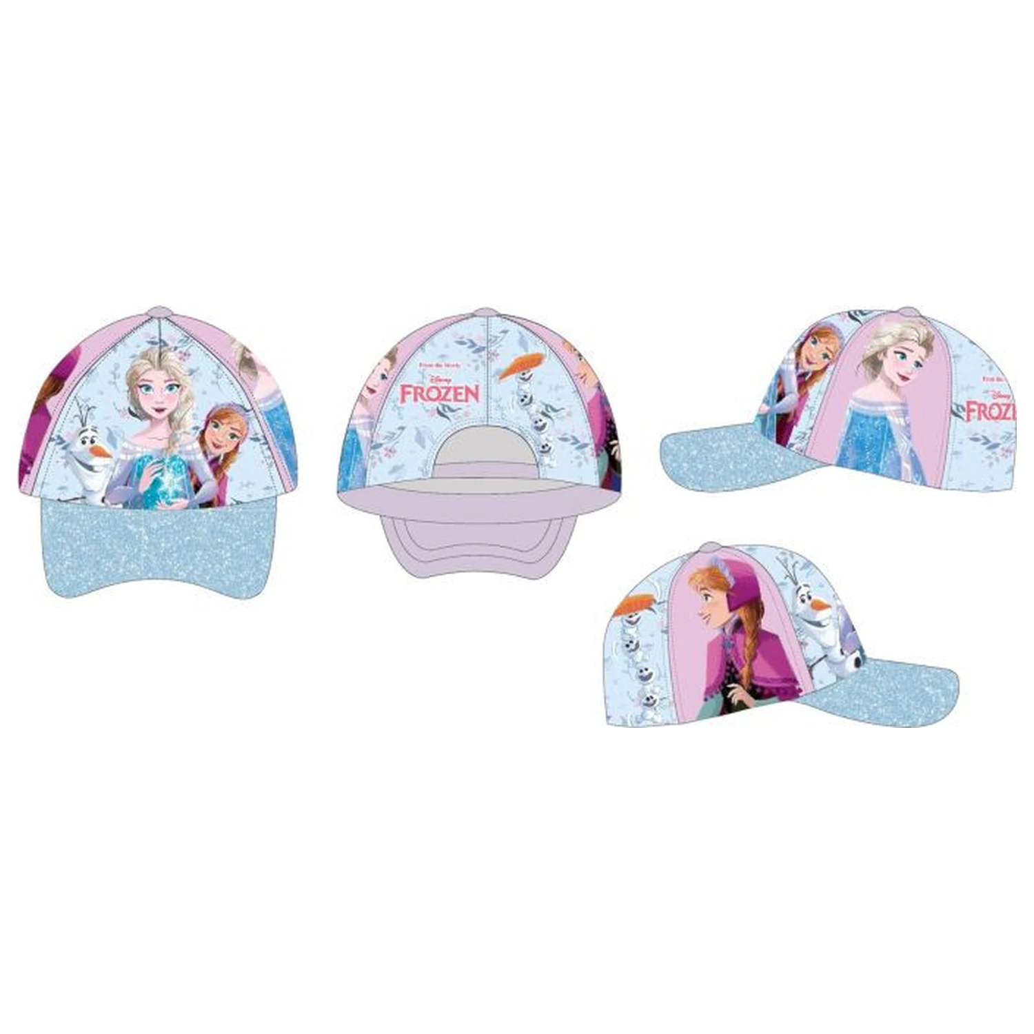 Disney Frozen Snowy Touch dětská baseballová čepice 53 cm fotografii produktu