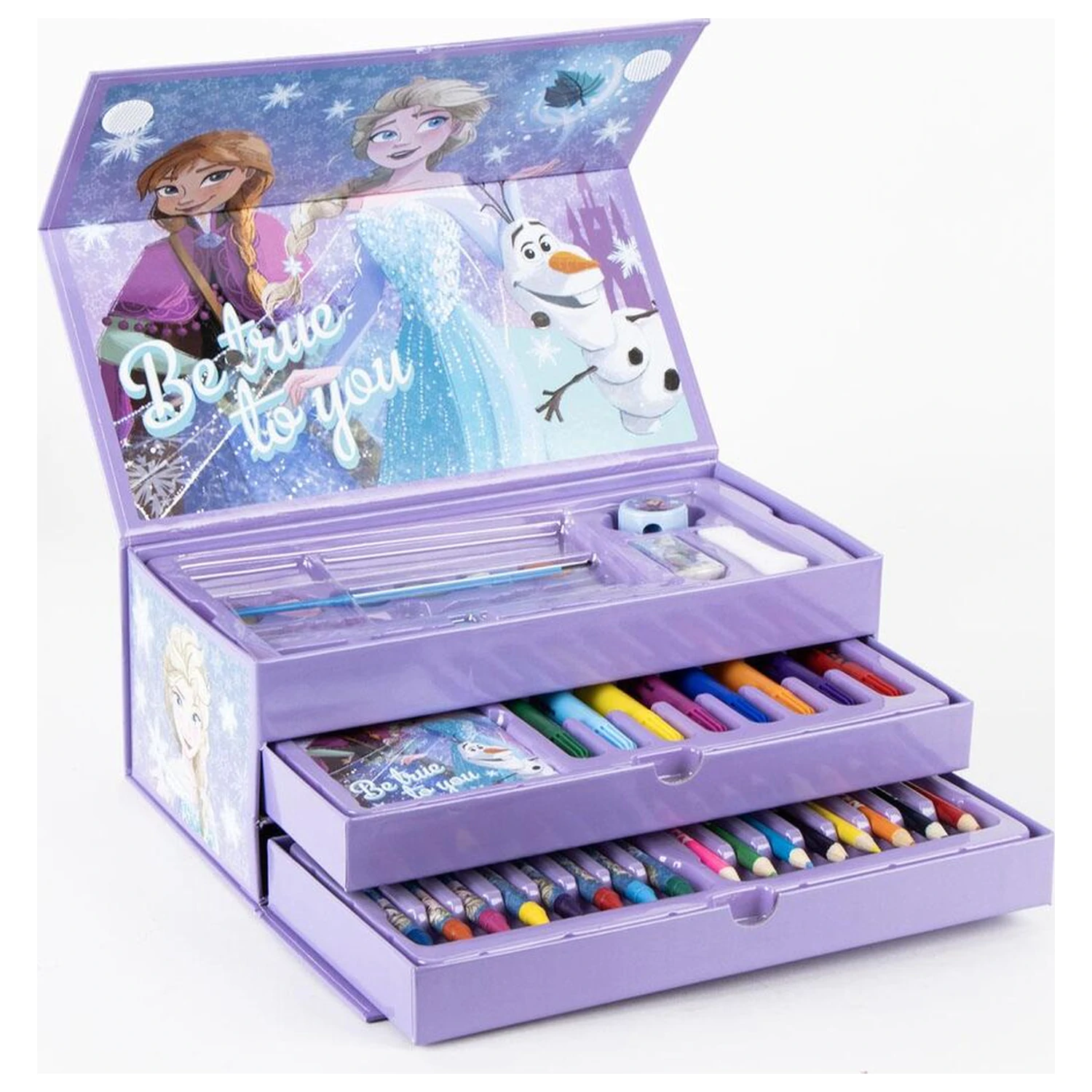 Disney Frozen pouzdro s omalovánkami a psacími potřebami fotografii produktu