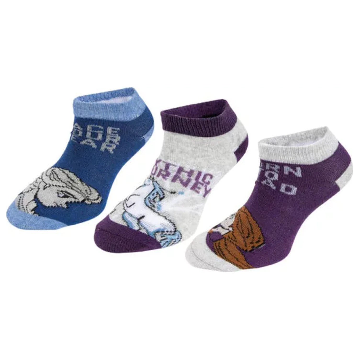 Disney Frozen Dětské neviditelné ponožky 23/26 fotografii produktu