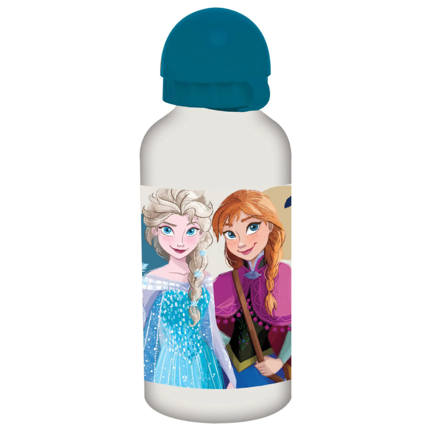 Disney Frozen Together hliníková láhev na vodu s pítkem 500 ml fotografii produktu