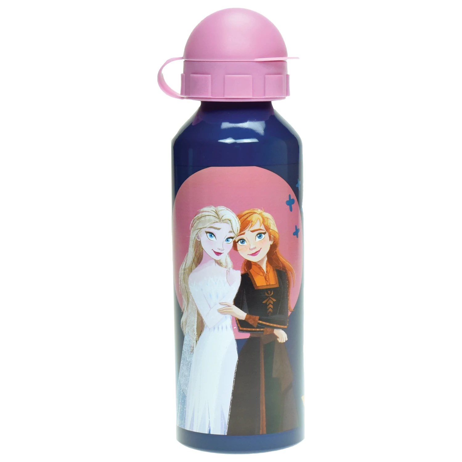 Disney Frozen Together Forever Hliníková láhev na vodu s pítkem 520 ml fotografii produktu