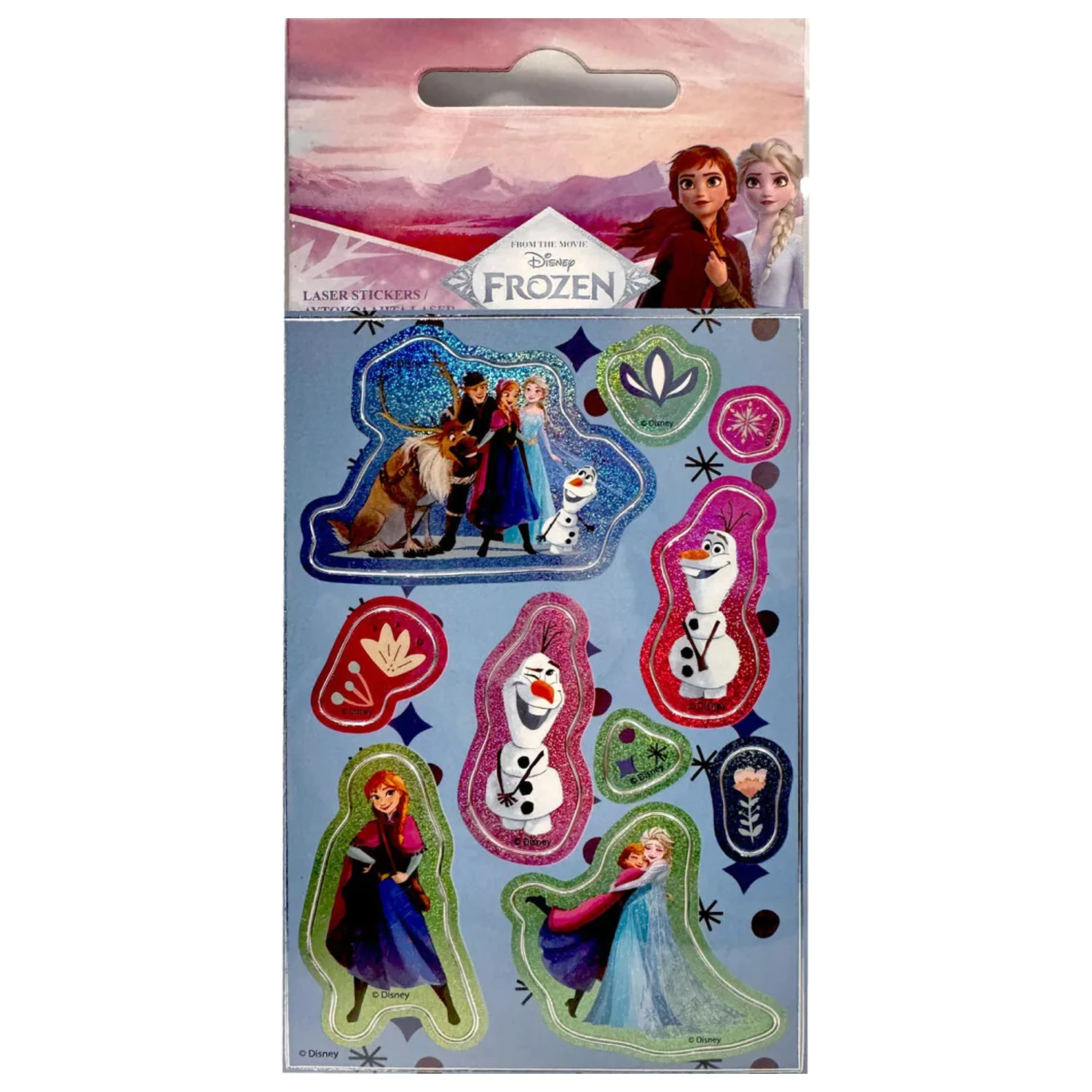 Disney Frozen Together Hologram Set samolepek fotografii produktu