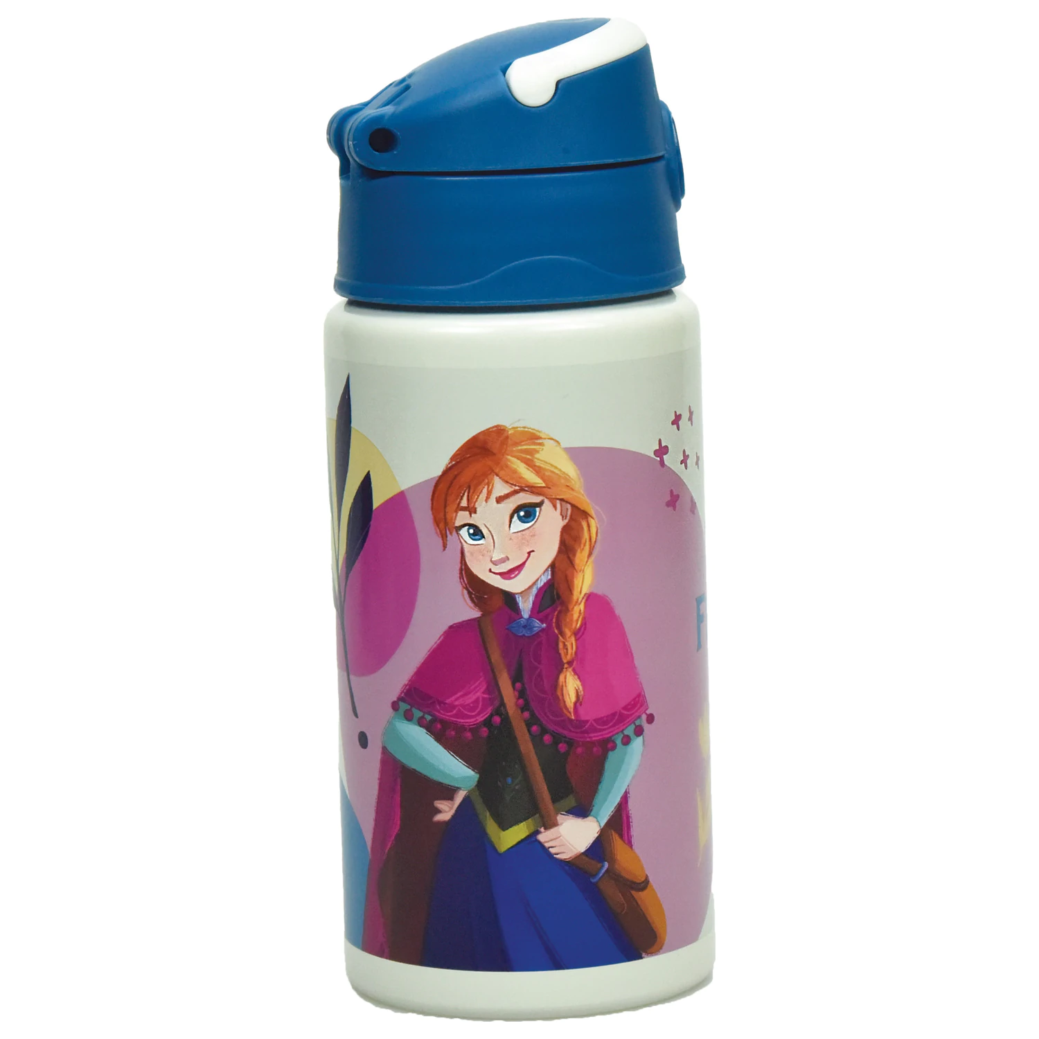 Disney Frozen Together We Lead hliníková láhev na vodu s brčkem a závěsem 500 ml fotografii produktu