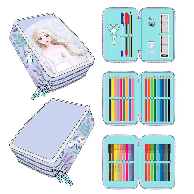 Disney Frozen trojitý penál fotografii produktu