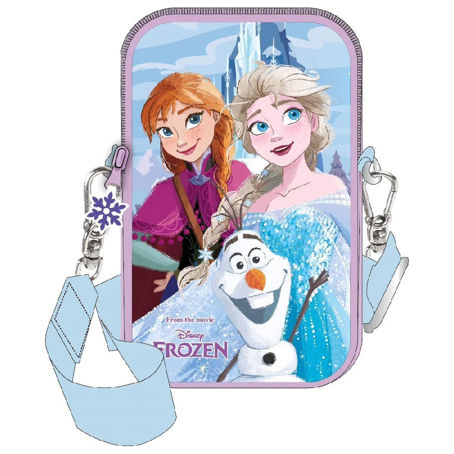 Disney Frozen Trio Deluxe držák na telefon taška 18 cm fotografii produktu