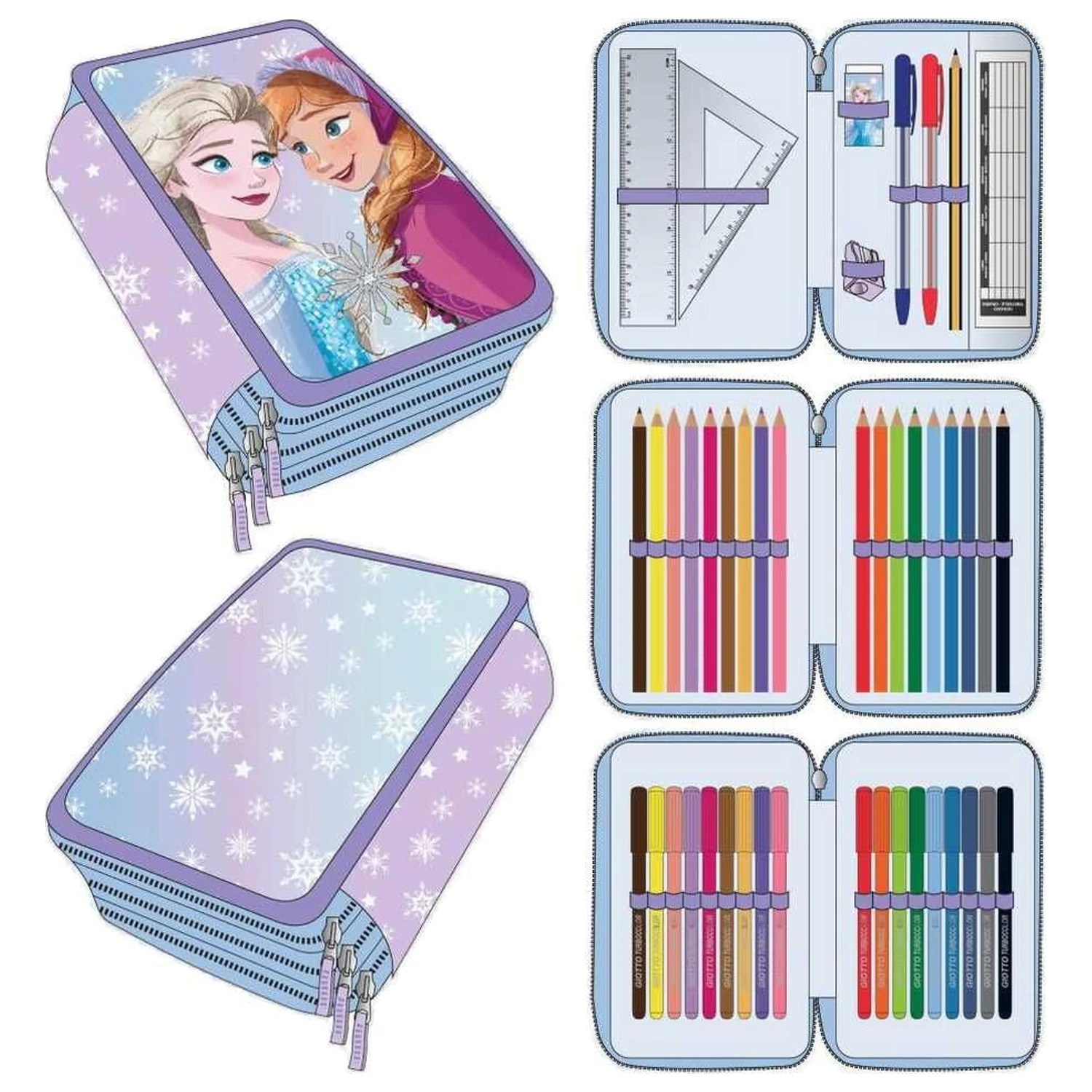 Disney Frozen trojitý penál fotografii produktu