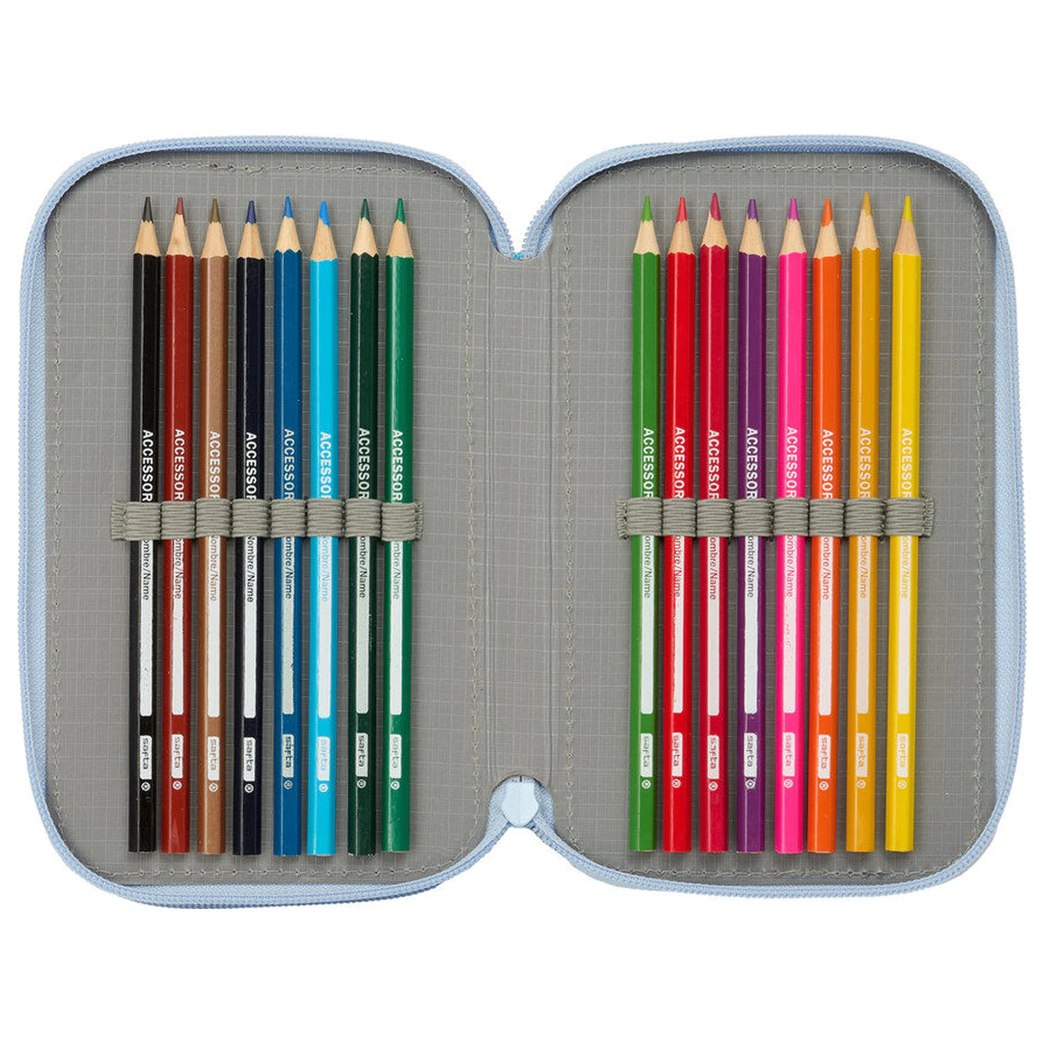 Disney Frozen trojitý penál 37 ks fotografii produktu