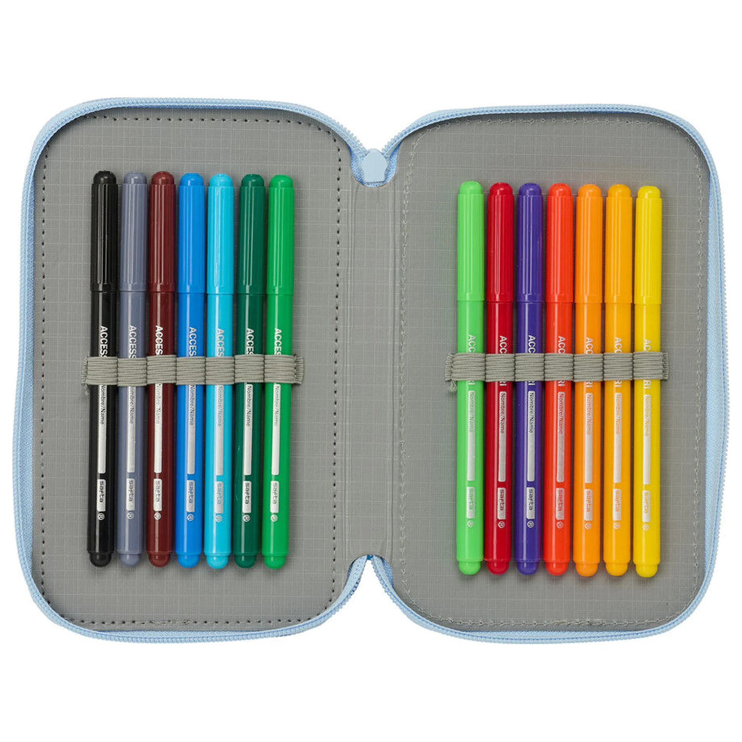 Disney Frozen trojitý penál 37 ks fotografii produktu